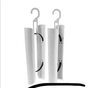 Women’s Boot Shapers in White.